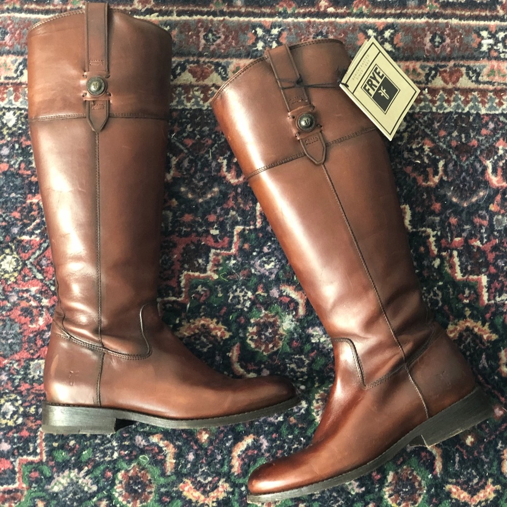 Size 8 Frye Jayden Button Tall Boots